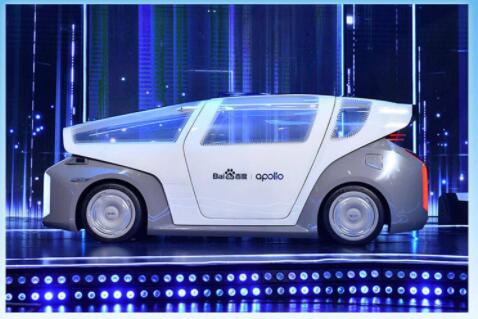 百度旗下集度汽车发布汽车机器人概念车部分产品设计样式